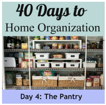 pantry organization made easy, closet, organizing, Panty Organization tips