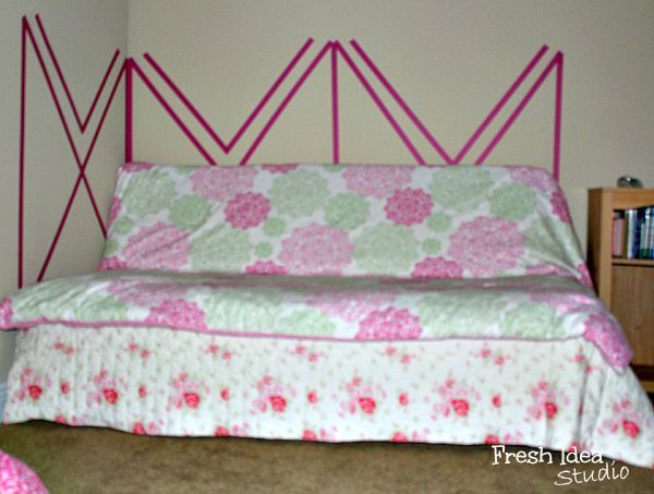 make your own diy headboard on the cheap, bedroom ideas, crafts, layered on the bedding