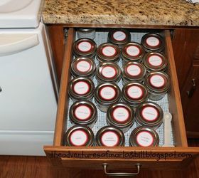 spice drawer organizing, organizing, They line up so easy Depending on your drawer size you may be able to get four across My drawer was small