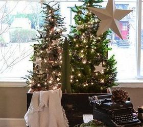 a crate aholic crates up 27 crazy crates right off hometalk and more, repurposing upcycling, And then there was the one about the Christmas tree forest in a crate of course