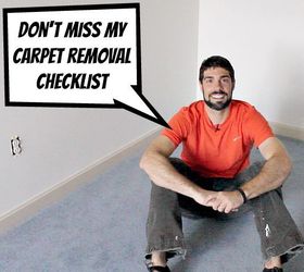 how to remove old stinky carpet a complete step by step guide, diy, flooring, how to