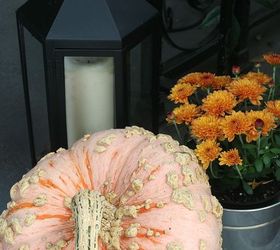 my cottage front porch decorated for fall, outdoor living, porches, seasonal holiday decor, front porch