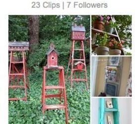 24 wow ideas from just a ladder, repurposing upcycling, Visit this ladder clipboard curated right from HomeTalk More are added daily