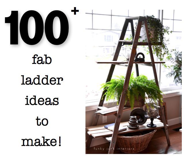 24 wow ideas from just a ladder, repurposing upcycling