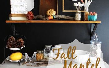 DIY Wednesday!  The Perfect FALL Mantel by Jen With Myfabulesslife!