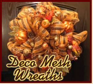 easy to make deco mesh wreaths, crafts, seasonal holiday decor, Easy to Make and Gorgeous you can do this