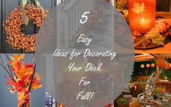 5 Easy Ideas for Decorating Your Deck for Fall