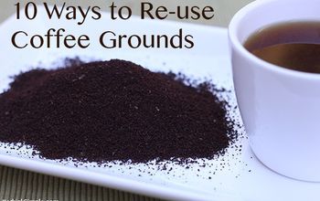 10 Ways to Reuse Coffee Grounds