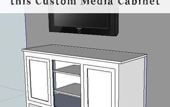 Learn How to Build a Custom Media Cabinet