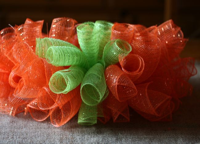 curly topped light up jack o lantern, crafts, halloween decorations, seasonal holiday decor, wreaths, The Curly Tiara that doubles as a wreath