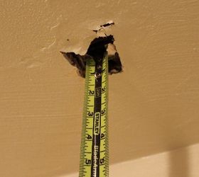 why i learned how to patch drywall and you should too, home maintenance repairs, how to, wall decor, Measure the depth of your old drywall