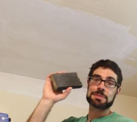 why i learned how to patch drywall and you should too, home maintenance repairs, how to, wall decor, Sand with a medium grit sanding sponge to reduce dust
