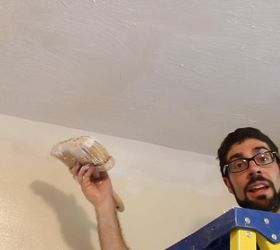 why i learned how to patch drywall and you should too, home maintenance repairs, how to, wall decor, Apply texture coat with a cement brush