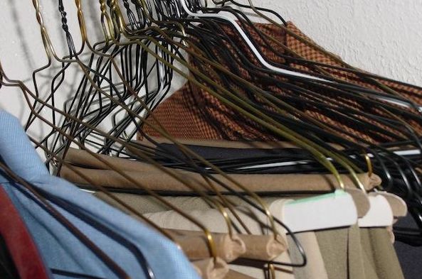 how to recycle anything the sustainable way, repurposing upcycling, Recycling metal clothes hangers is pretty simple just return them to the dry cleaner