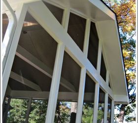 painting a screened porch exterior, curb appeal, painting, porches