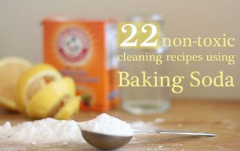22 Non-Toxic Cleaning Recipes using Baking Soda