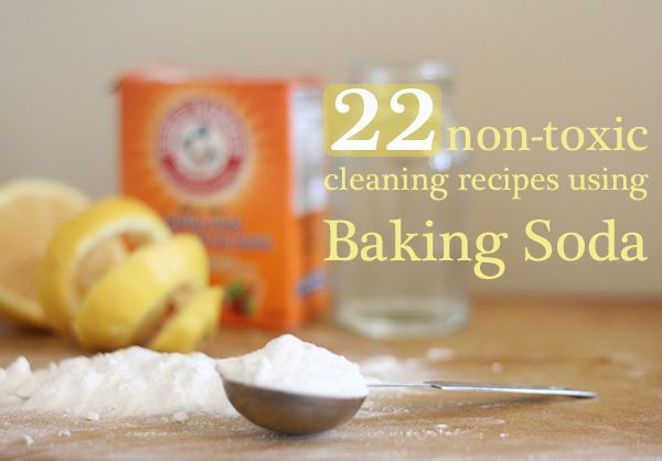 22 ways to clean with baking soda, cleaning tips