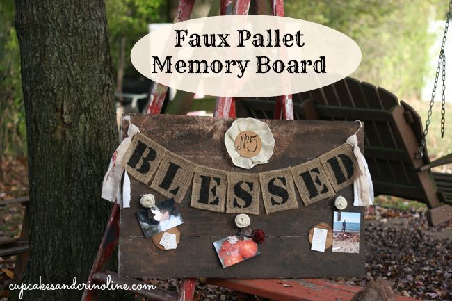 pallet art made with styrofoam, crafts, Completed Faux Pallet