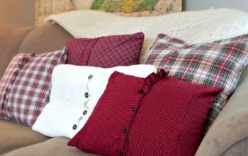 Cozy Plaid Throw Pillows #livingroom