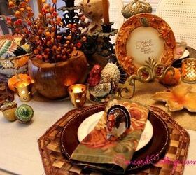 beautiful thanksgiving tablescape, christmas decorations, seasonal holiday d cor, thanksgiving decorations