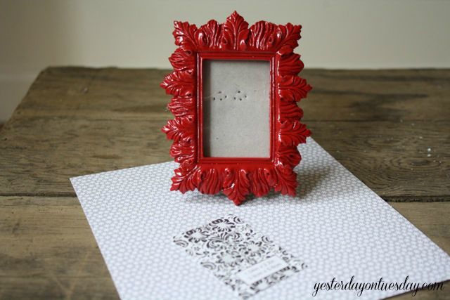 christmas joy frames holidayhome christmascrafts christmas decor, christmas decorations, crafts, seasonal holiday decor, Step 1 Remove the paper from inside the frame