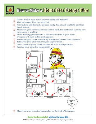making a home fire escape plan, home security, Our children practice fire drills at school on a monthly basis Why So they AUTOMATICALLY know what to do when they hear the fire alarm When our brains are faced with a stressful situation they do what they have been trained to do So why don t you have Monthly Home Fire Drills See more at