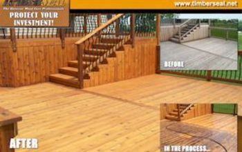 Schererville Indiana Deck Restoration and Refinishing Clean and Seal