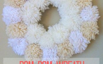 Pom Pom Wreath Tutorial