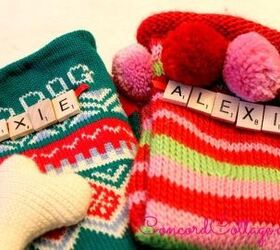 personalize your christmas stockings gifts, christmas decorations, seasonal holiday decor