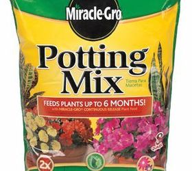 i have half a large bag of potting mix on my deck and i thought i had