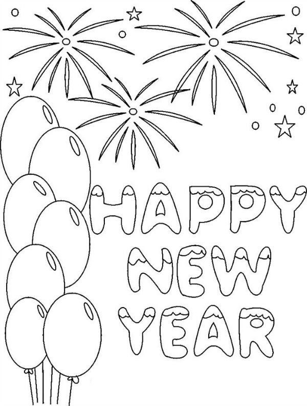 new years decorating ideas, seasonal holiday d cor, Many of us gather with our kids too Here s a great printable and you can set up a little coloring table for them Source Coloringkidz com