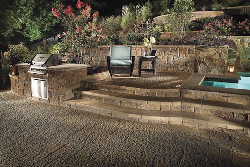 firescapes hardscapes outdoor kitchens and retainer wall inspiration, decks, outdoor living, patio, How does this work