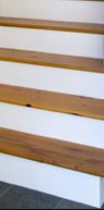 i need to stain my pine stairs risers will be painted not sure
