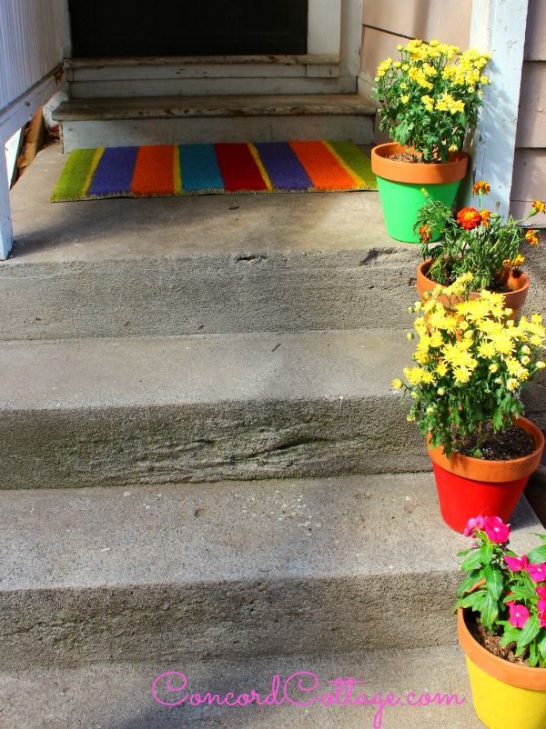 formas fciles de actualizar su patio trasero con color