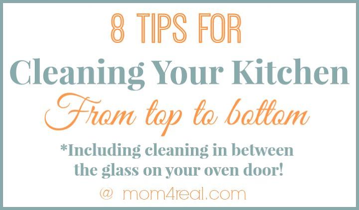 clean your kitchen from top to bottom 8 amazing natural tips, cleaning tips, kitchen design, 8 Tips For Cleaning Your Kitchen from Top to Bottom