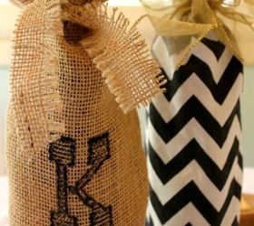 how to make pottery barn inspired wine bags inspiredby, crafts, So easy to make