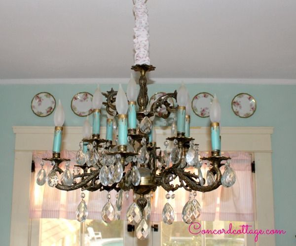 how to make a chandelier chain cover, crafts, lighting
