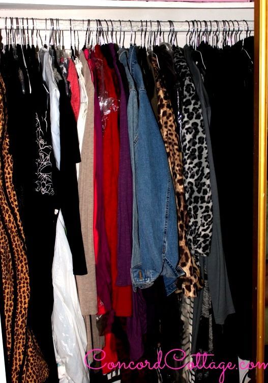 organize your closet for a better wardrobe less stress, closet, organizing, How it looks now