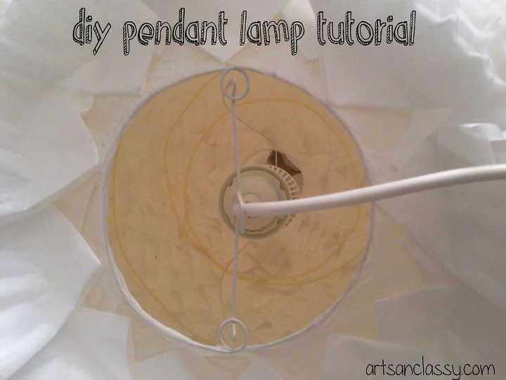 inexpensive diy pendant lamp tutorial, diy, home decor, how to, lighting, I chose to use an LED bulb because they tend to run cooler and not heat up like a normal bulb