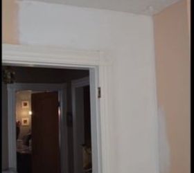 how to repair a large crack in plaster, diy, home maintenance repairs, how to, wall decor, clean and prime