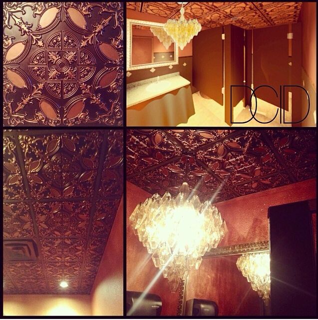restaurant ceiling makeover interior design and decor, home decor, tiling