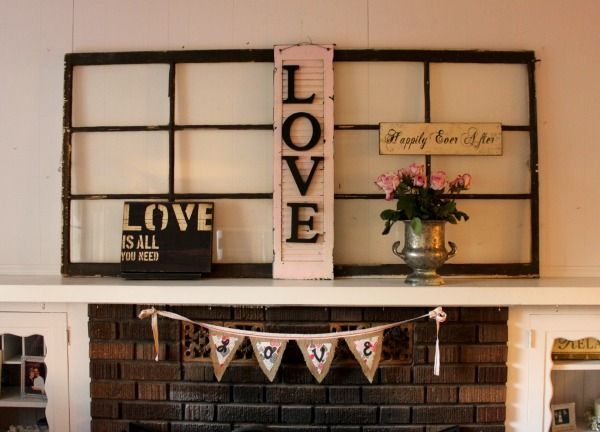 turn an old shutter into shabby chic wall decor, crafts, repurposing upcycling, seasonal holiday decor