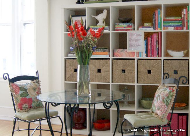 new dine in library, home decor, storage ideas