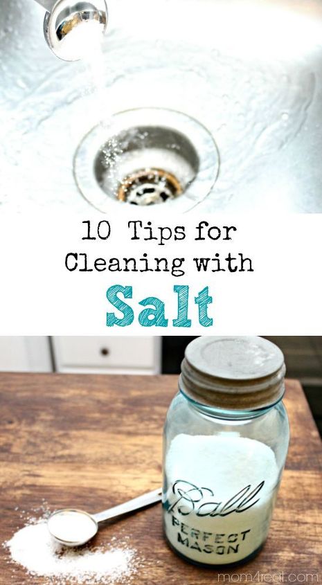 10 consejos para limpiar con sal, 10 consejos para limpiar con sal