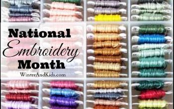 February is National Embroidery Month