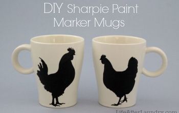 DIY Sharpie Painter Marker Mugs