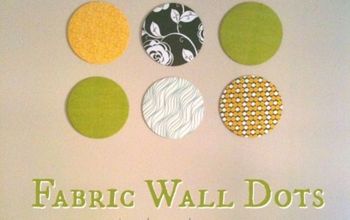 DIY Fabric Wall Dots