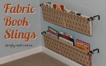 DIY Fabric Book Sling-So Easy!