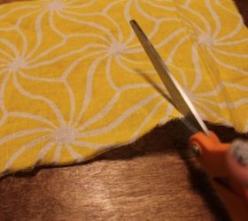 diy printing on fabric, crafts, reupholster, Cutting the fabric to size