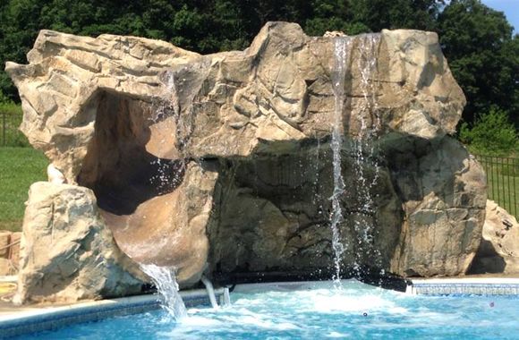 beautiful backyard water features waterfalls water gardens grottoes, landscape, outdoor living, ponds water features